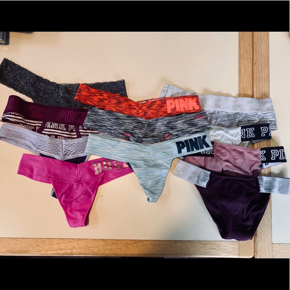 Lot of PINK xs underwear
